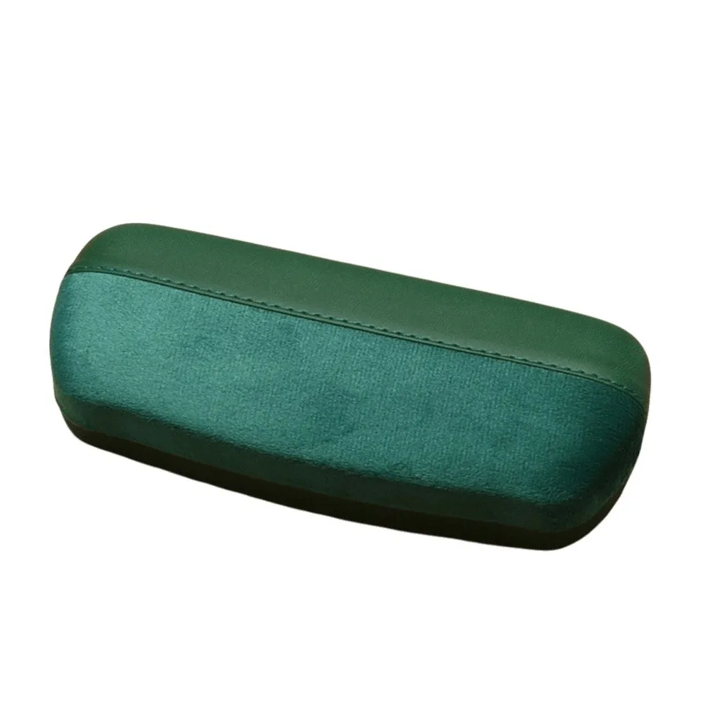 

Portable PU Leather Eyewear Container Lightweight Hard Shell Sunglasses Storage Box Solid Color Silky Glasses Case Women