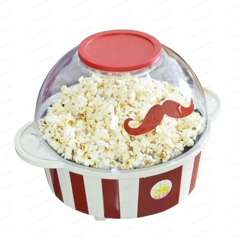 

New Style Popcorn Machine Electric Household Small Spherical Automatic Children's Mini Popcorn Machine Can Add Sugar Oil