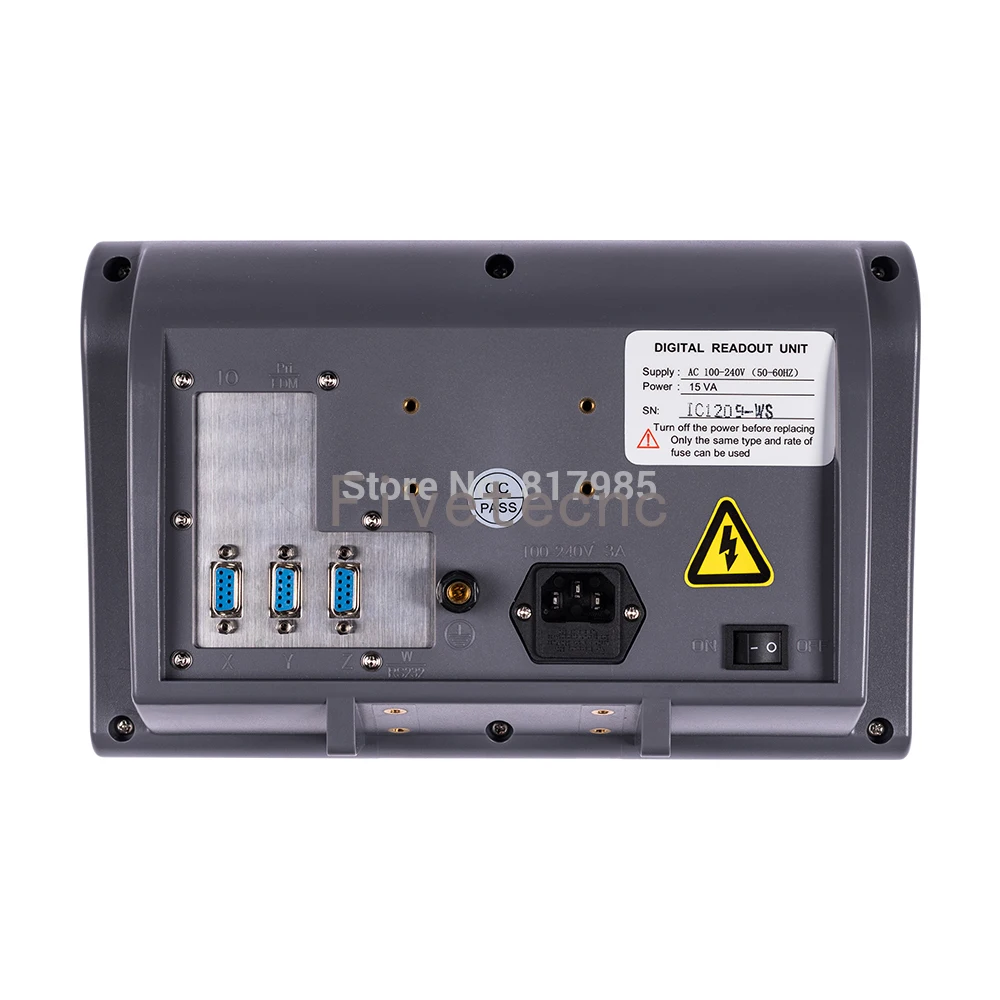 Imagem -02 - Digital Readout Counter Display para Fresagem Máquina Torno Fibra Óptica Dro Eixos