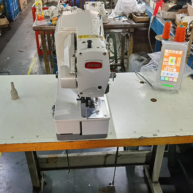 BT-1790A computerized straight button holing machine Single  Button Holing Sewing Machine  computer button hole machine