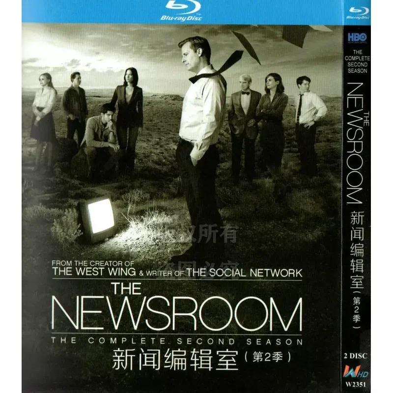 

American Drama TV Series Newsroom Seasons 1–3 BD Blu-ray High Definition 5 Discs