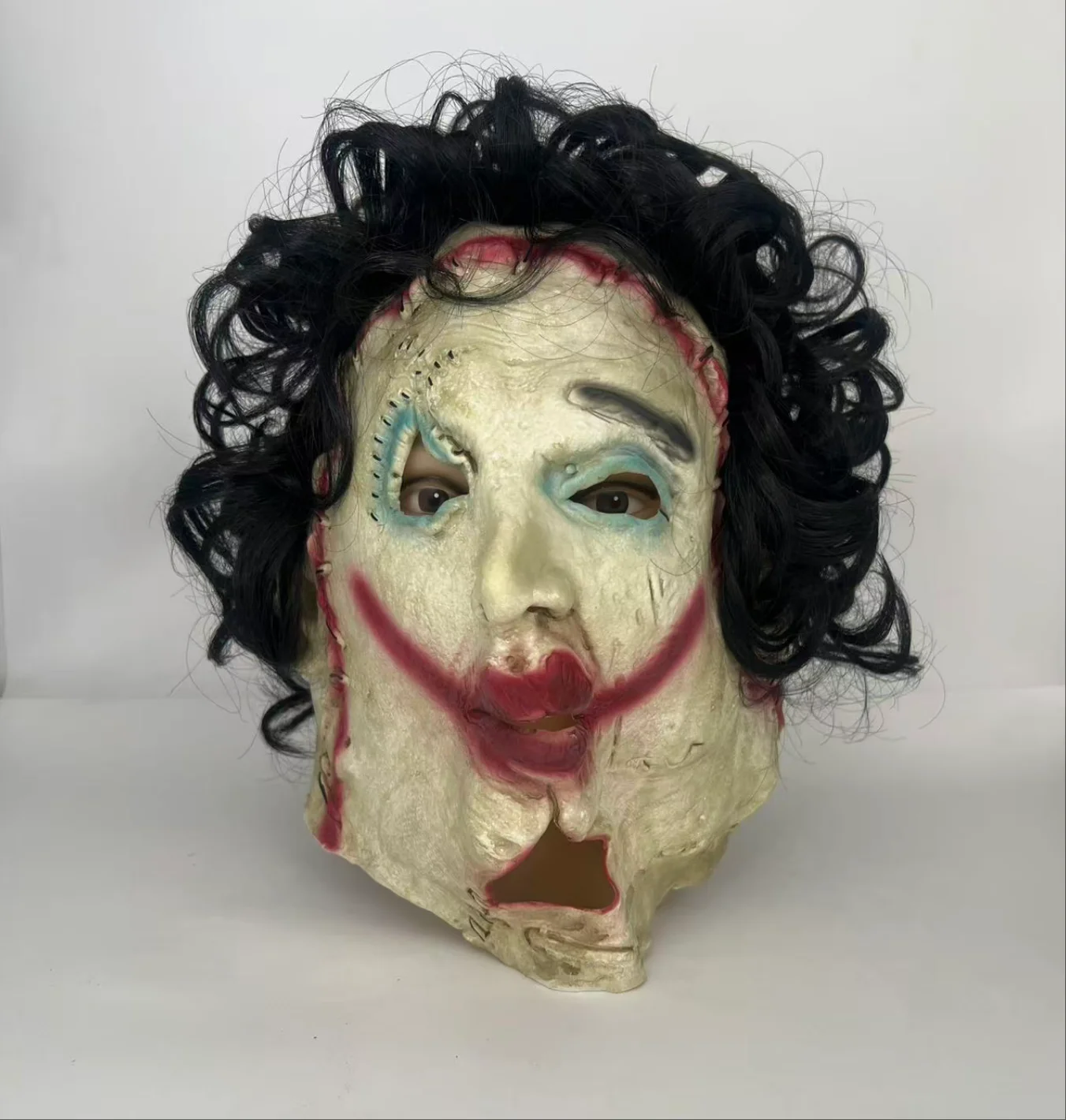 texas chainsaw massacre Leatherface Mask Movie Cosplay Halloween Costume Props for Adult