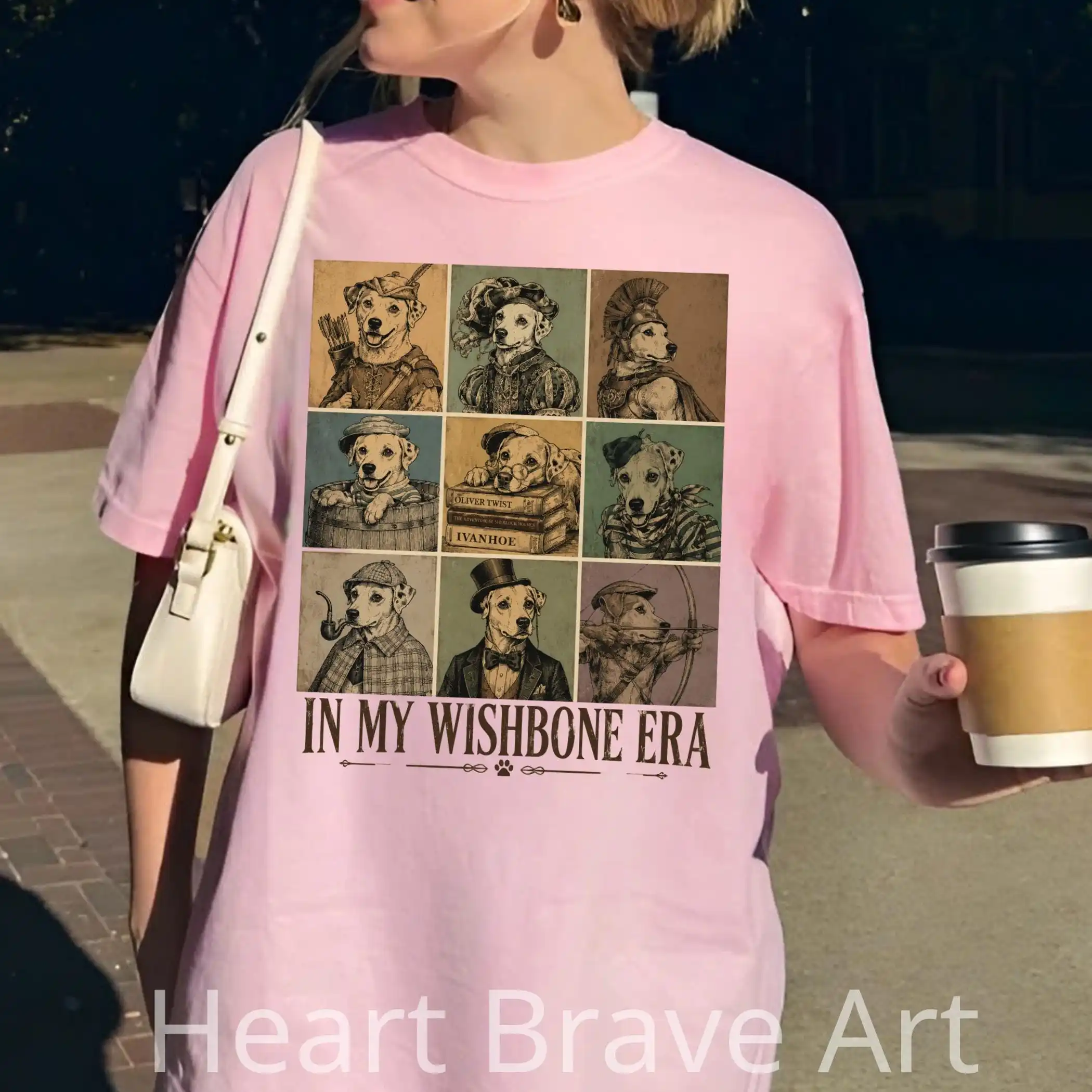 Wishbone Dog Shirt, Literary Dog Lover Shirt, in My Wishbone Era Sweater, Literary Dog Lover, Jack Russell Shirt, 90s Fan Gift