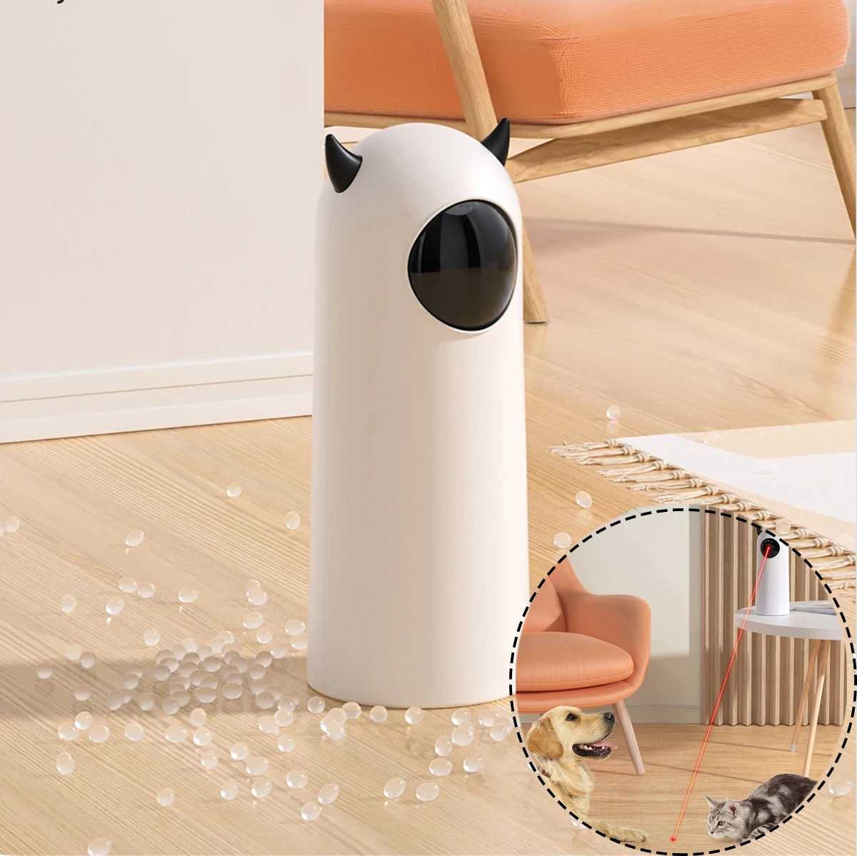 

Automatic Infrared Point Cat Interactive Smart Teasing Pet Led Laser Indoor Cat And Dog Toy Accessories Handheld Electronic Toys