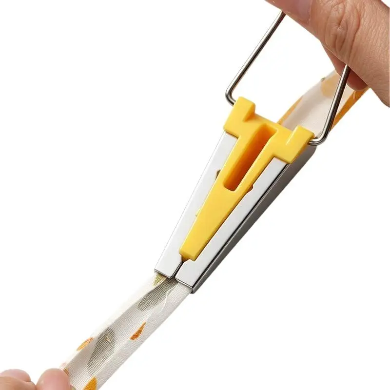 4-teiliges Set: Schrägbandformer, Stoffverbindungs- und Einfassungswerkzeug, Overlocking- und Quilt-Nähzubehör, DIY-Bastelzubehör – Detail 6