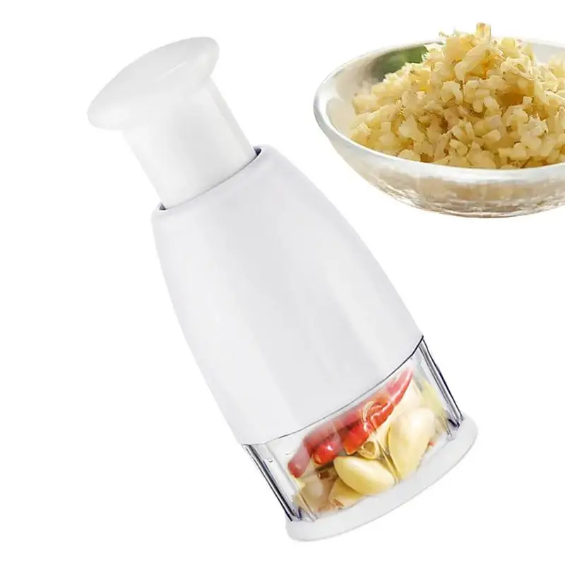 Manual Chopper Compact Vegetable Slicer Cutter Dicer Kitchen Pressed Chopper Gourmet Slice Chopper For Mincing Garlic Onion