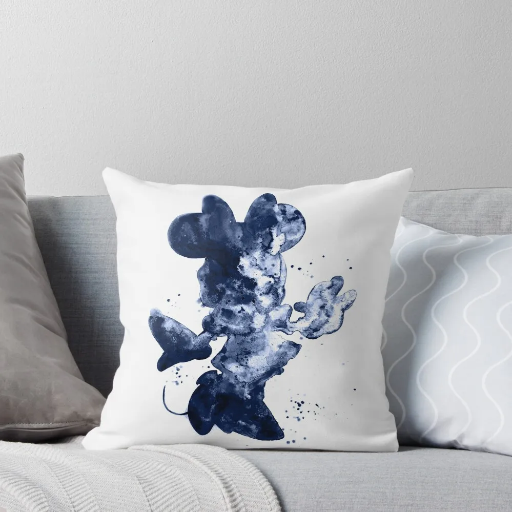 

Minnie, navy blue Throw Pillow Decorative Cushions For Living Room Pillow Decor Sitting Cushion ornamental pillows pillow