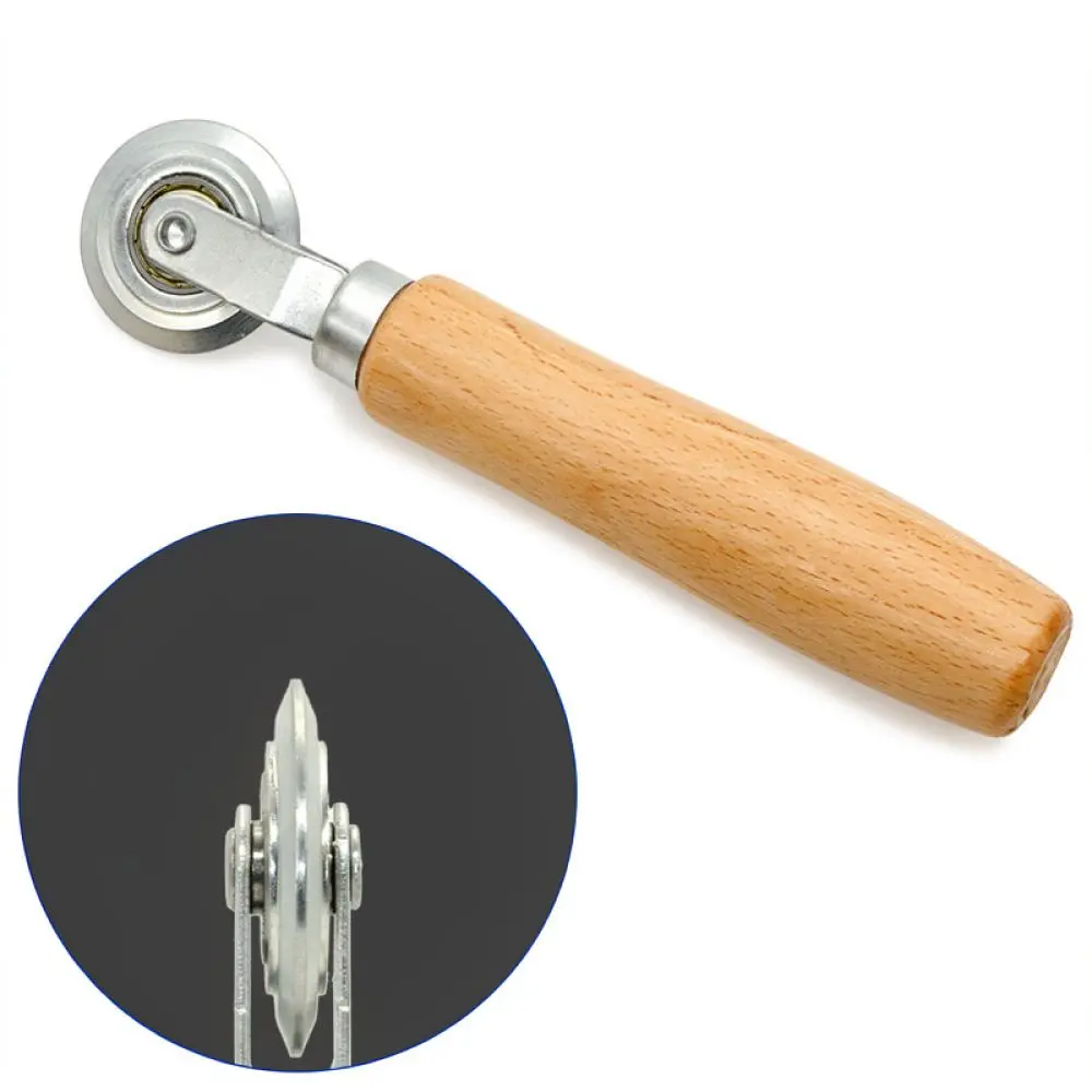 Manual Paper Scoring Wheel For Cardboard Folding Creasing Tool Crafting Device Professional Art Project Equipment