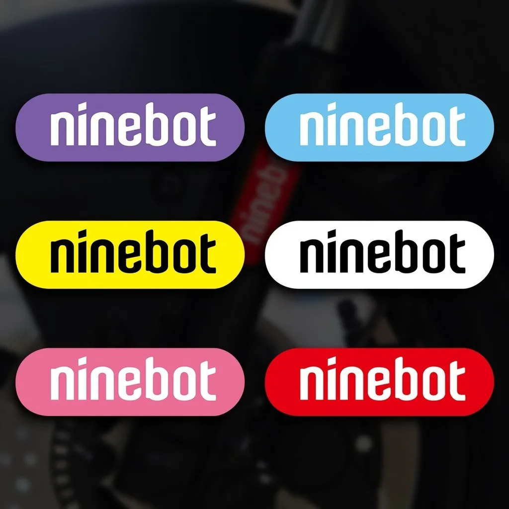 Ninebot Motorcycle Reflective Decals Shock Absorber Helmet Fender Body Fuel Tank Stickers for E110s E125s E300se C80 F40 BMAX90