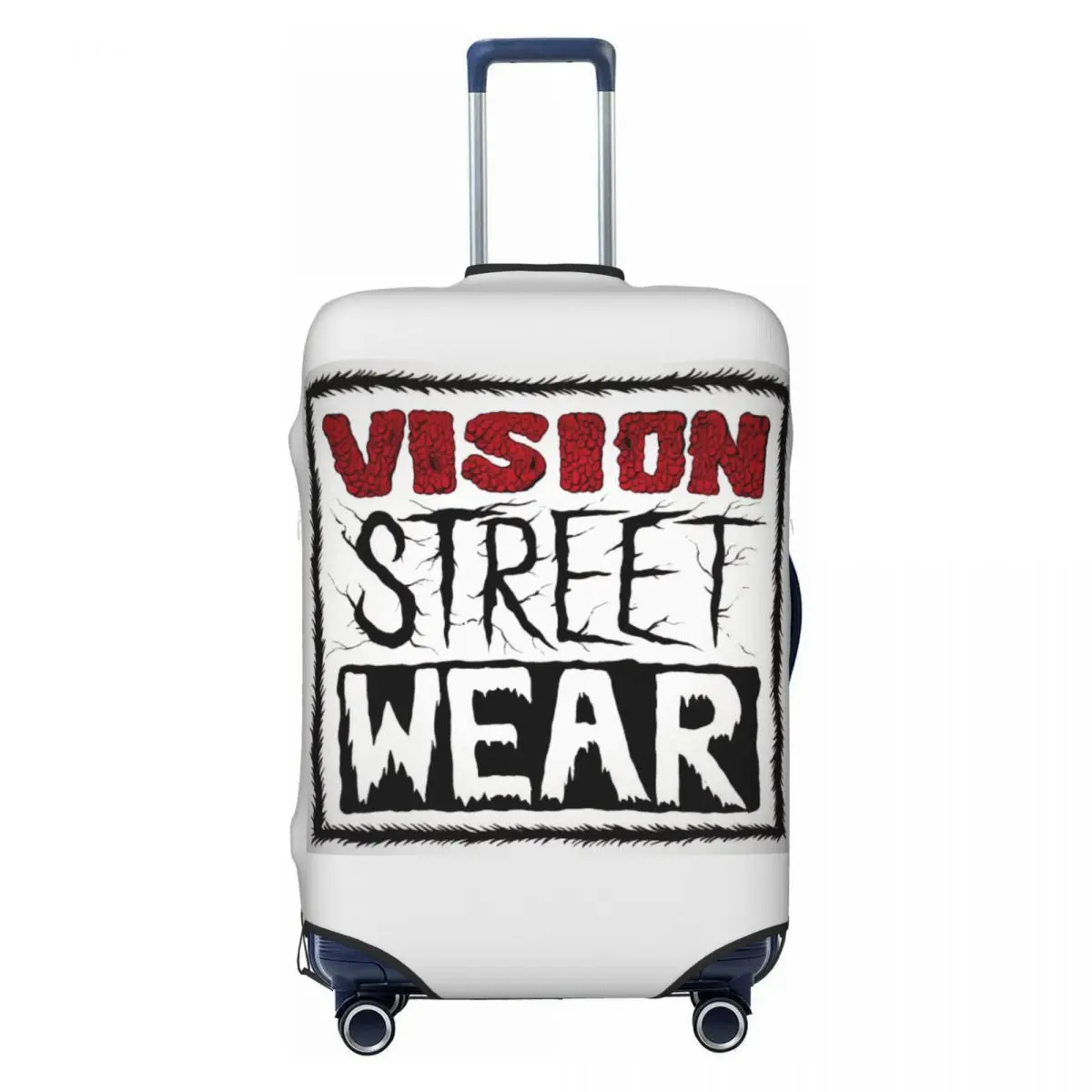 

Модный защитный чехол для чемодана Custom Cool Vision Street Wear, подходит для чемоданов 18-32 дюймов