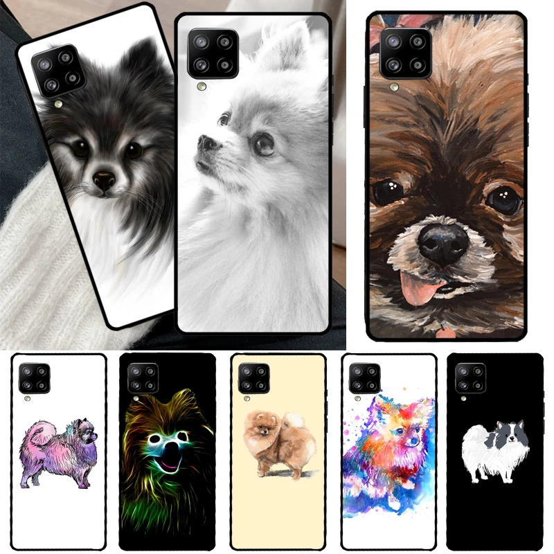 Pomeranian Dog Cover For Samsung Galaxy A54 A34 A14 A13 A52S A12 A22 A32 A52 A72 A71 A51 A33 A53 Case