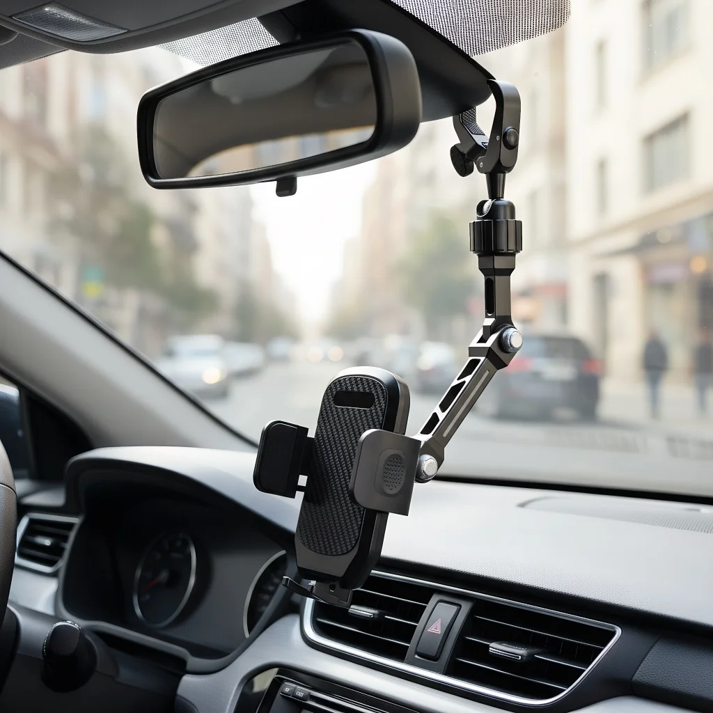 

2025 Новый универсальный автомобильный держатель для телефона на лобовое стекло, устойчивая к тремлению подставка для телефона для вождения