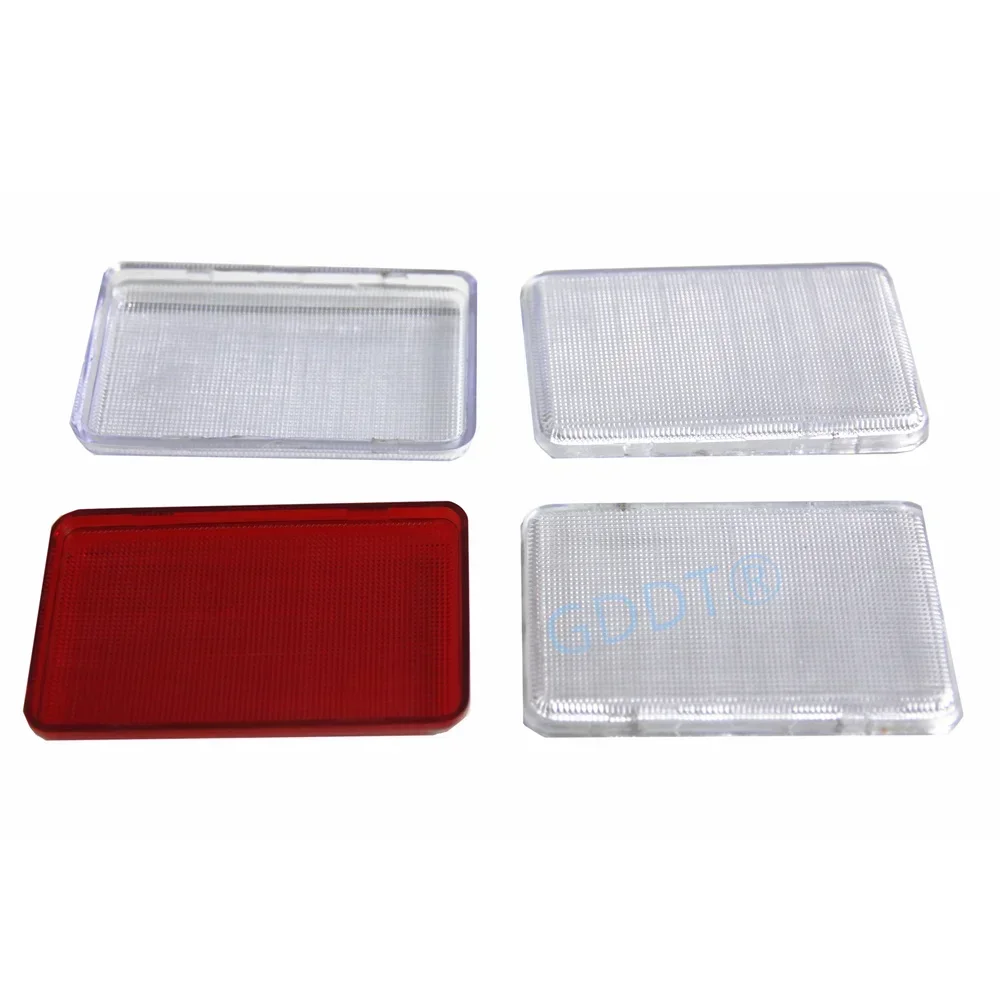 

2 Pieces Door Lamp Cover for Pajero MB337920 V20 V70 Door Light Cover for Montero V60 V30 Red Cover for Shogun Sport K90 V40