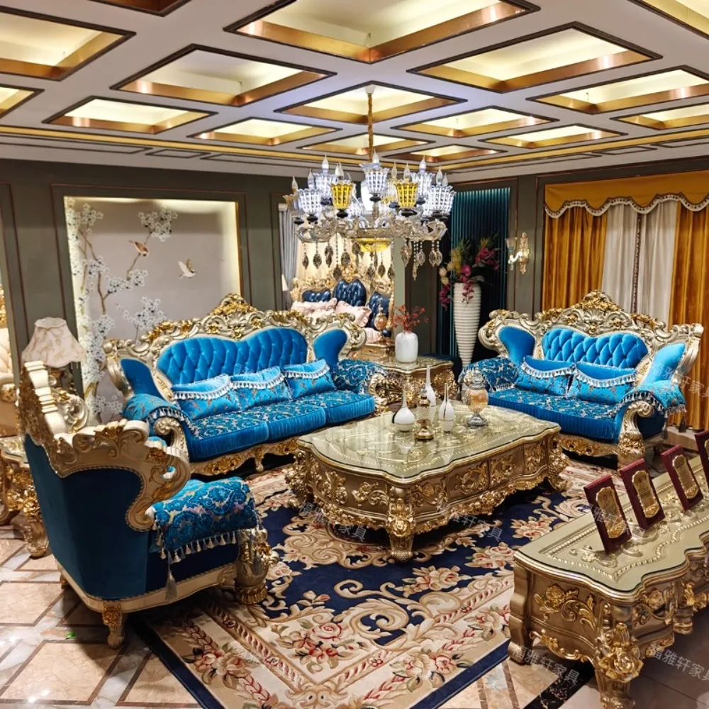 

Classic Living Room Sofas 2 Seater Leather Floor Luxury Sofa Office Designer Comfortable Canape Salon De Luxe Home Furniture