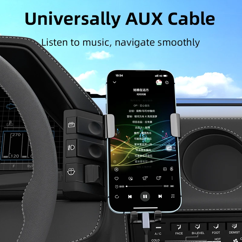 Аудиокабель Unnlink AUX USB C к разъему 3,5 мм, автомобильный динамик, адаптер для наушников для смартфона, универсальный провод-конвертер типа C