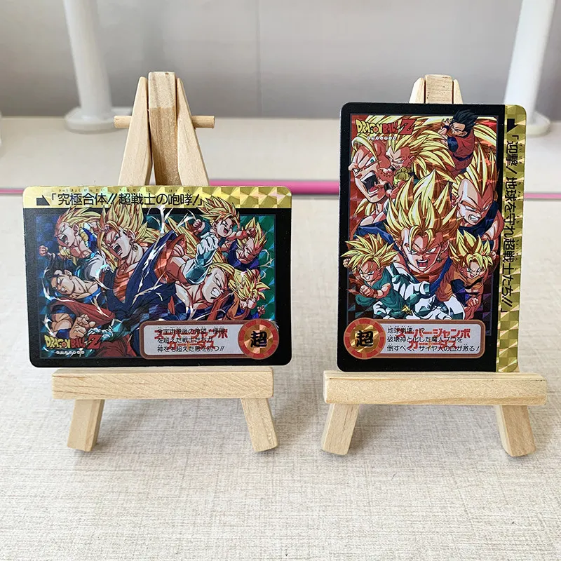 Anime Dragon Ball DIY ACG Son Goten Son Gohan Son Goku Desktop Battle Game Foil Holographic Collectible Cards Birthday Toy Gift