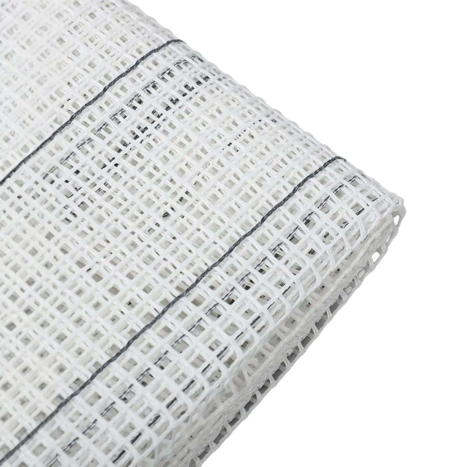 White Mesh Fabric for Rug Making Large Latch Hook Canvas DIY Multipurpose Craft Grid Material for Artistic Handwork 100x150cm