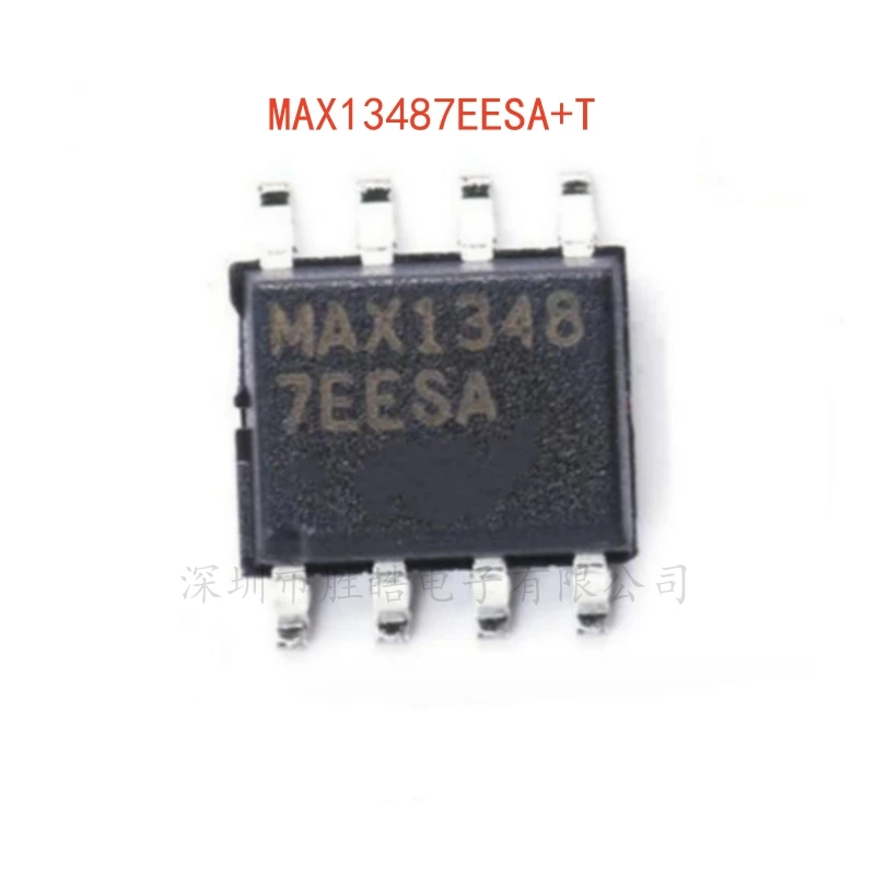 

(5PCS) NEW MAX13487EESA+T MAX13487 RS-485/RS-422 Transceiver Chip SOIC-8 MAX13487EESA Integrated Circuit