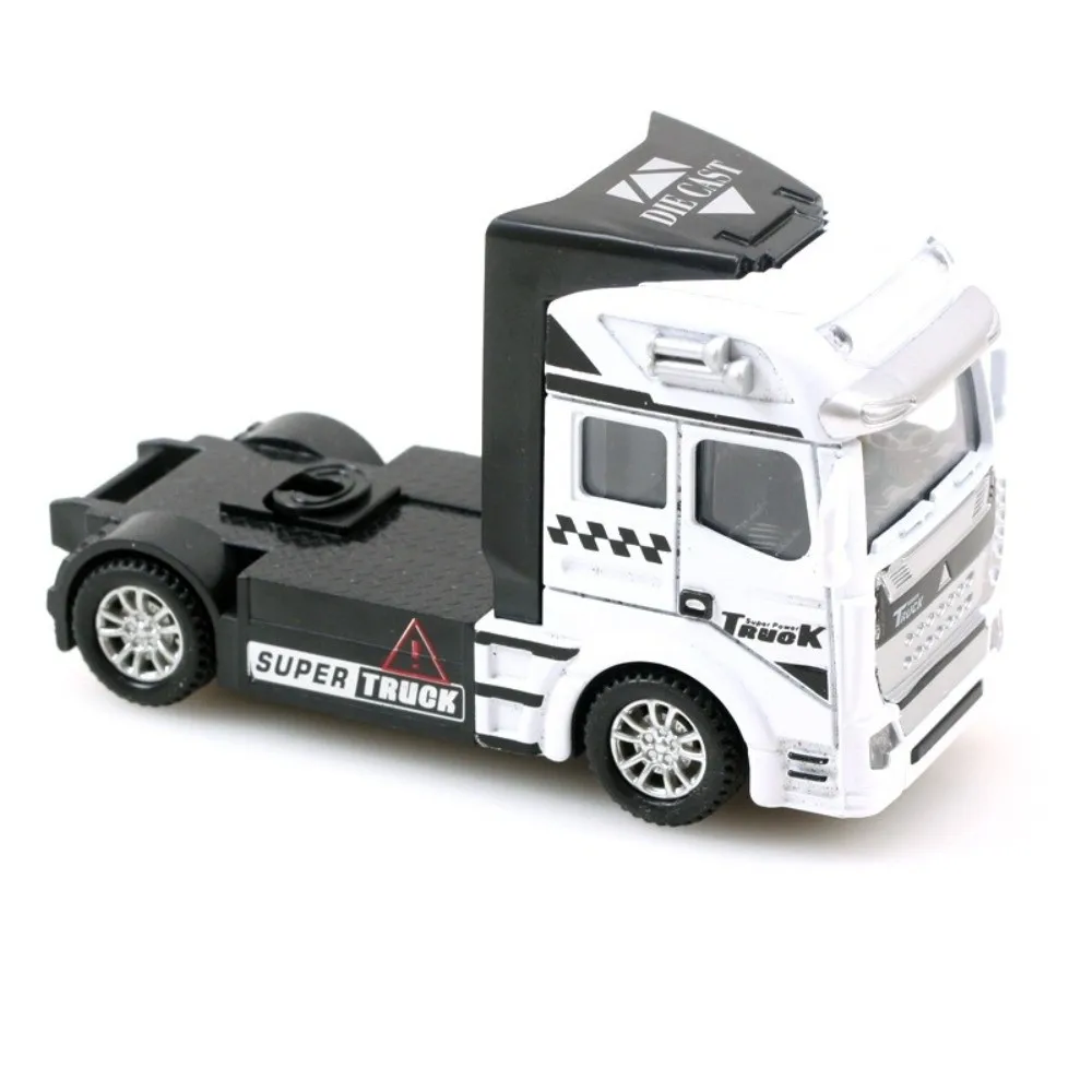 

Новый сплав, литой под давлением грузовик из сплава, заводная транспортная модель автомобиля, игрушечный инженерный автомобиль, съемный откатный грузовик