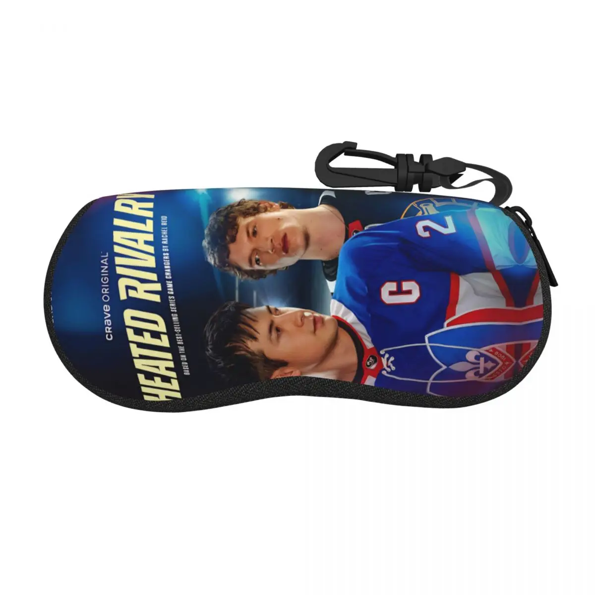 Heated Rivalry Glasses Case Travel Hockey Game Glasses Box Small Eyewear Container