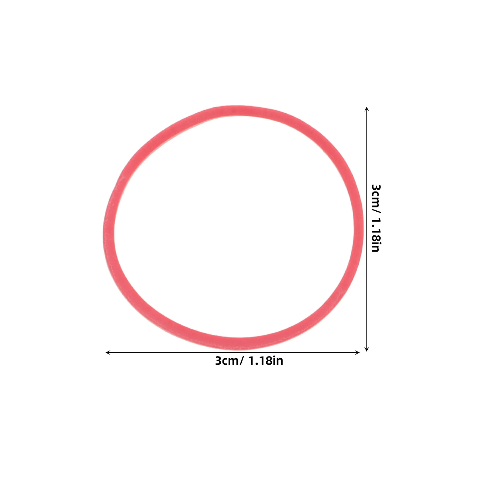 60 قطعة الأربطة المطاطية الملونة للوحات Geoboards السائبة أربطة مرنة صغيرة مكتب المنزل المدرسة استخدام الحرفية حلقات ربط التخزين المنزلي #4