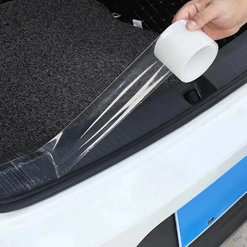 3m Auto Protector Film Car Door Edge Trunk Bumper Sill Protective Glue Anti-Collision Strip Car Stickers Body Vinyl Accessories