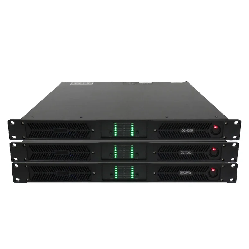 -For Sinbosen D2-4200 1u class d amplifier power digital amplifier 2 ohms 8500w 2 channel professional power amplifiers for sale