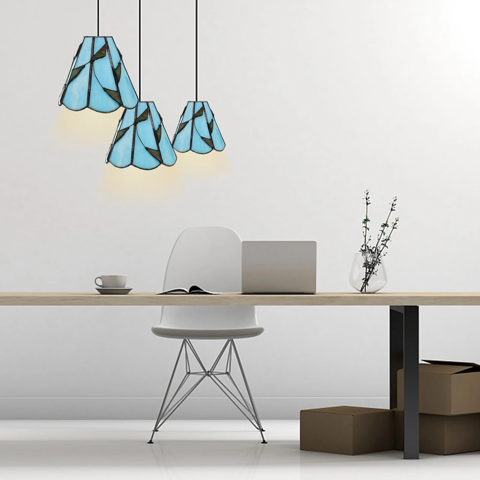 

Glass Lamp Shade Replacement Classic Exquisite Pendant Wall Sconce Light Cover for Living Room Bedroom Home Decor