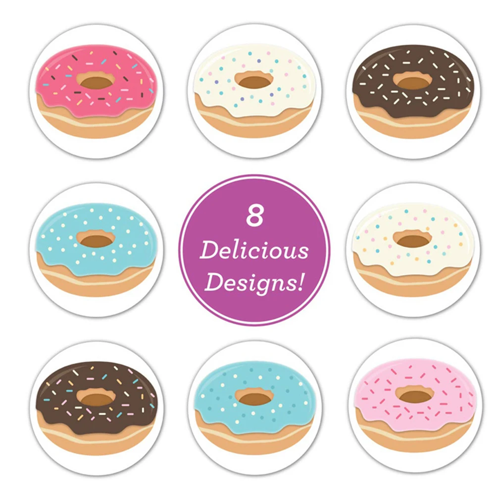 

Cute Pattern Sealing Stickers Self Adhesive Baking Packaging Labels Wrapping Gift Stickers for Kids Notebook Furniture Party