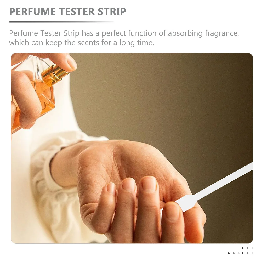 

200Pcs Perfume Test Strips Professional Fragrance Testing Supplies Safe Compact Easy Carry for Oils and Scents