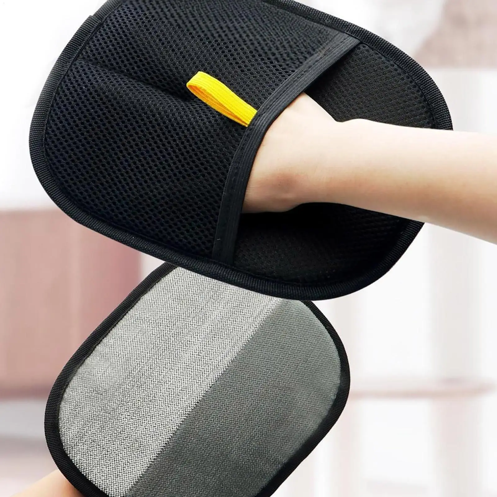 Tierhaar-Statik-Entferner-Handschuhe, Haustiere, Hund, doppelseitige Pflege-Handschuhe, Haustier-Katzen, Zubehör, Waschen, Enthaarung, Pflege-Handschuh