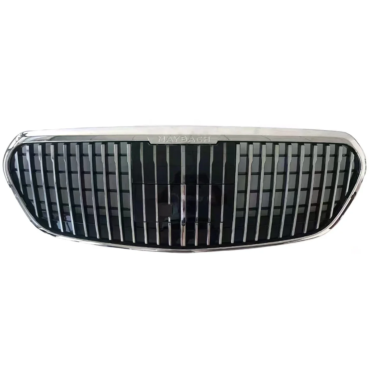 

Auto Grilles for Benz W223 S Class Bumper Grill Fit 2020 2021 2022 Upgrade Maybach Model Grille Gloss Black
