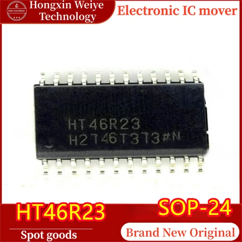 (1/5 peças) HT46R23 SOP-24 Microcontrolador de 8 bits MCU IC Controlador Embutido de Baixa Potência com Flash Original em Estoque Envio Rápido