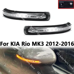 87624-1W000 87614-1W000 For KIA Rio MK3 2012-2016 Car Rearview Mirror LED turn Signal light Mirror Indicator Lamp Flashing Light