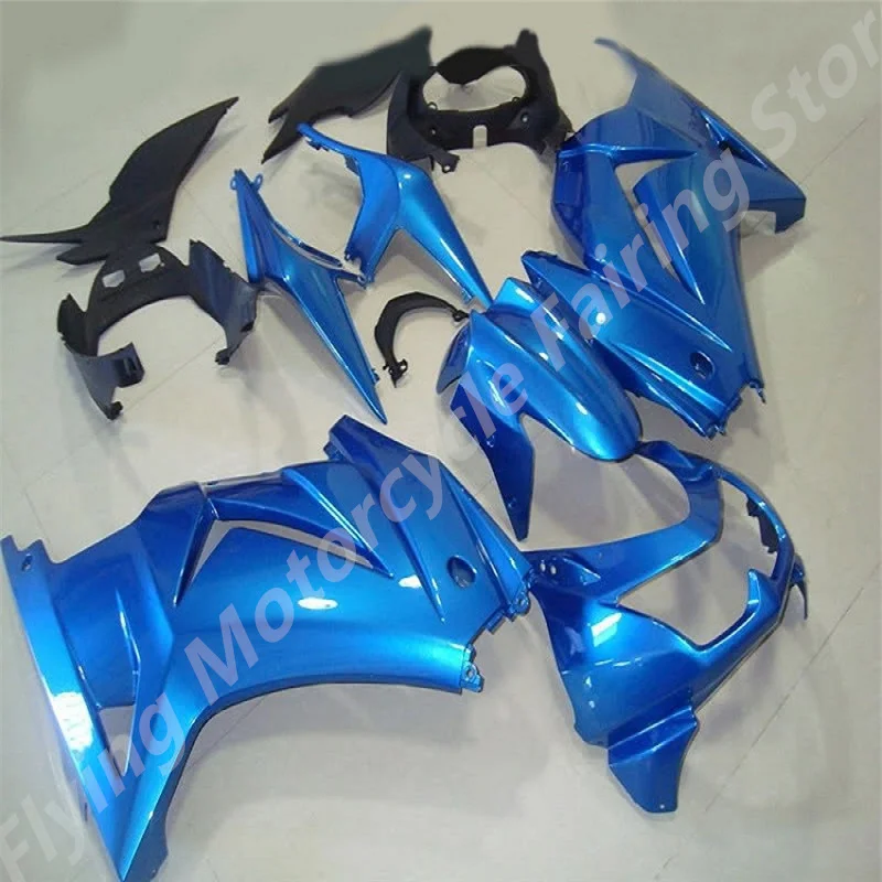 Injection fairing kits for Kawasaki Ninja 250R 2008-2014 blue black ABS motorcycle fairings ZX250 250 08-14 fairing