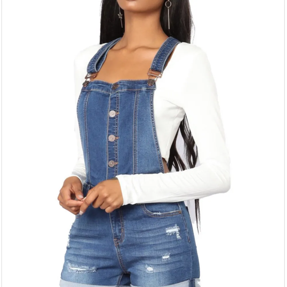 Short Denim Overalls Women Hole Short Jumpsuit High Waist Casual Jeans Playsuit Washed Salopette Straps 2024 Summer Jeans Romper