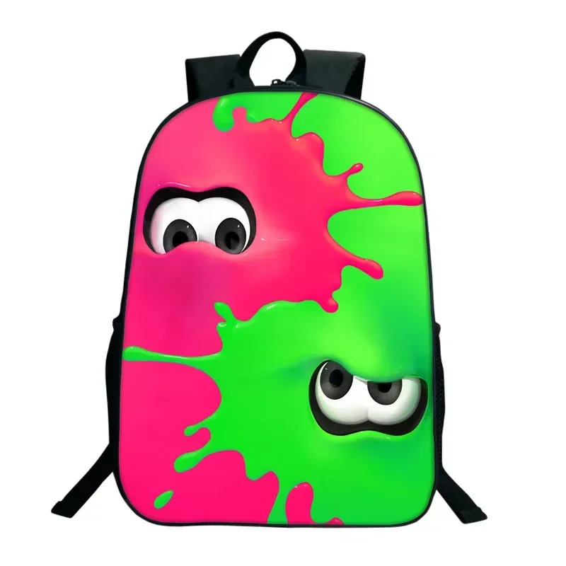 

Game Splatoon Men Women Travel Mochila Students Back To School Gift Backpack Fashion Laptop Travel Shoulder Rucksack for Teens