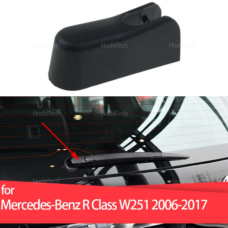 

Rear Windshield Windscreen Wiper Arm Cover Cap Mounting Nut Replacement for Mercedes-Benz R Class W251 2006-2017 A0009982921