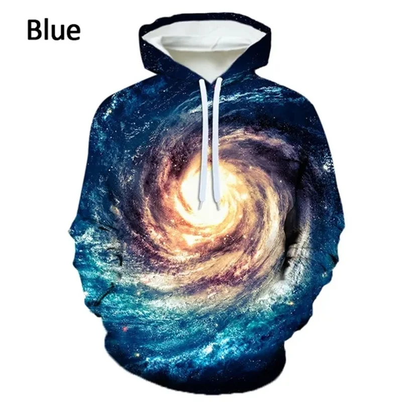 New 3D Galaxy Space Printed Pop Sweatshirts For Men Women Fashion Y2k Harajuku Hoodies Kids Hipster Streetwear Hoodie Pullovers