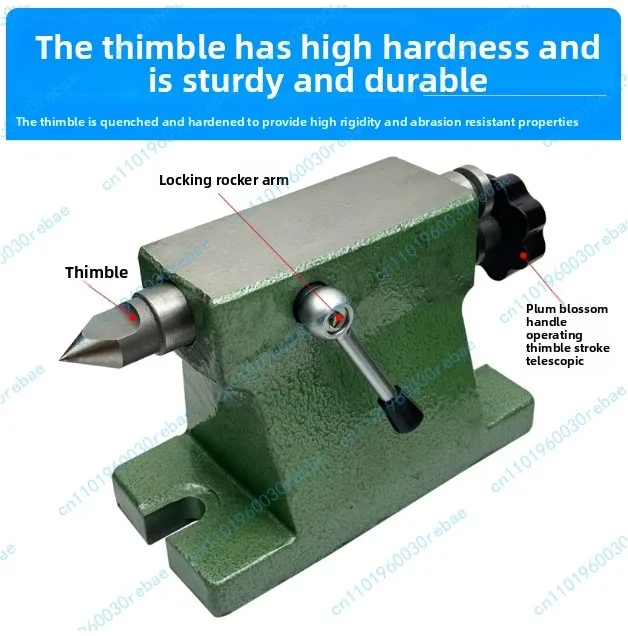 Accessories   Milling Machine Tailstock Universal Indexing Head Tailstock Top Center Height F11 80 100 125 160A Fixed Tailstock