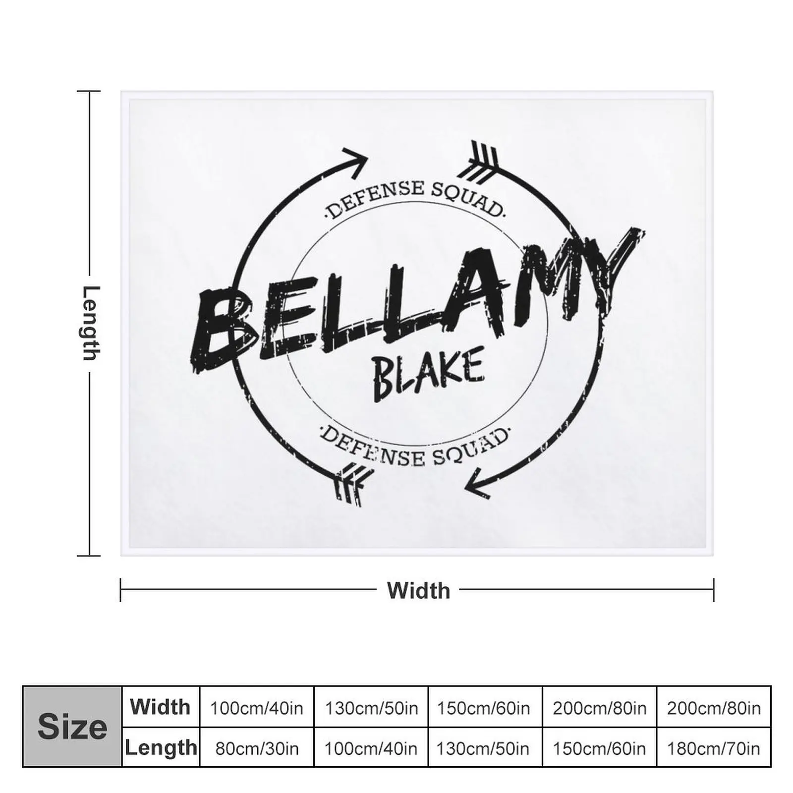 Bellamy Blake Throw Blanket funny gift Giant Sofa Blankets