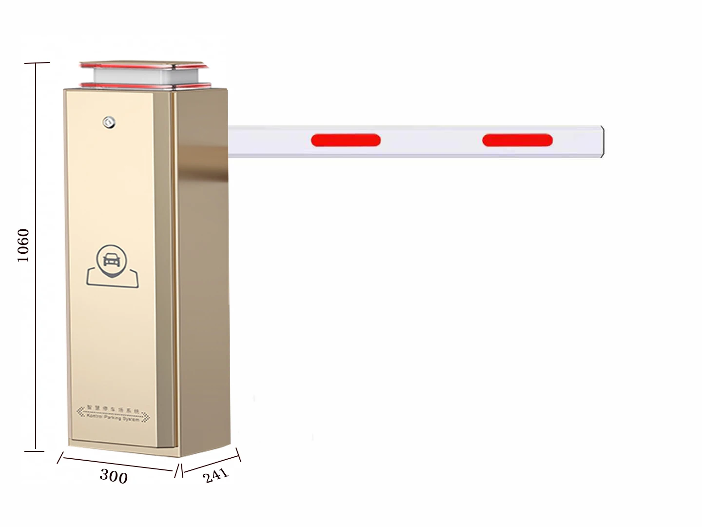 Meertalige software Anpr Lpr Parking Toegangscontrole Automatisch kentekenherkenning parkeersysteem van hoge kwaliteit