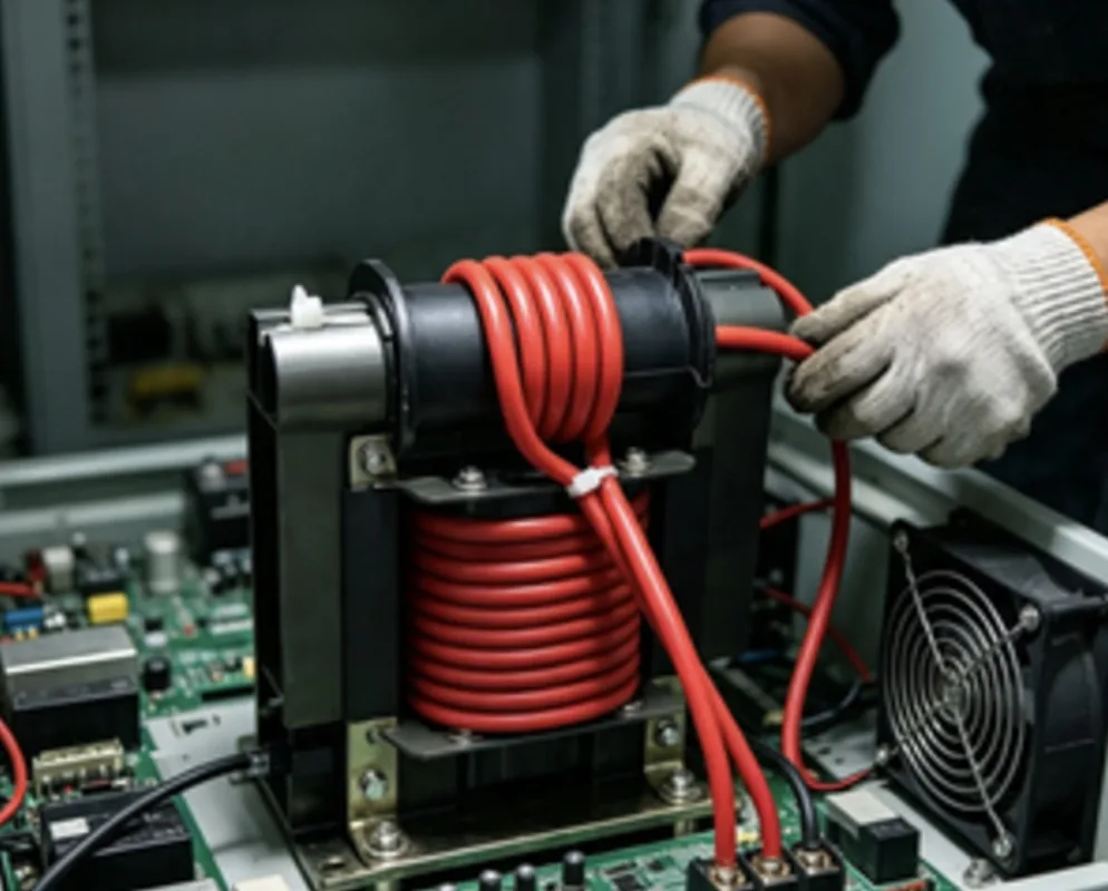 Epoxy Resin Encased High‑voltage Transformer Manganese‑zinc Iron‑core Accessory For Inverter Equipment