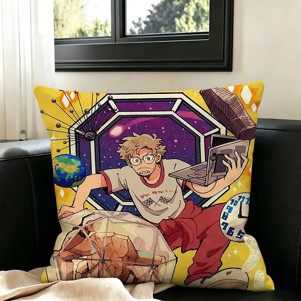 Project Hail Mary   Square Double-Sided printed Pillow Case Bedroom Bedside Pillow Sofa Cushion Cover