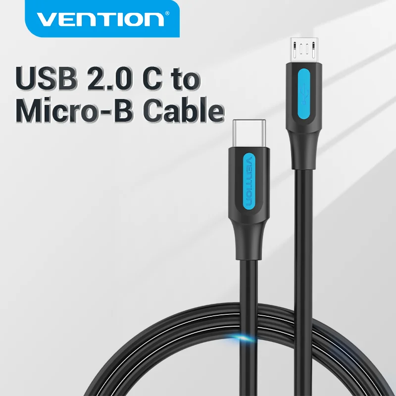 Vention Type C to Micro USB Cable Fast USB Type-C Adapter for Samsung Huawei Xiaomi MacBook Pro OTG Mobile Phone Micro USB Cable