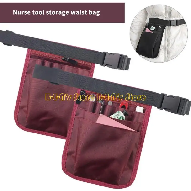 Y1AD Adjustable Nurse Carrying Bag Secure Design for Nursing Tool