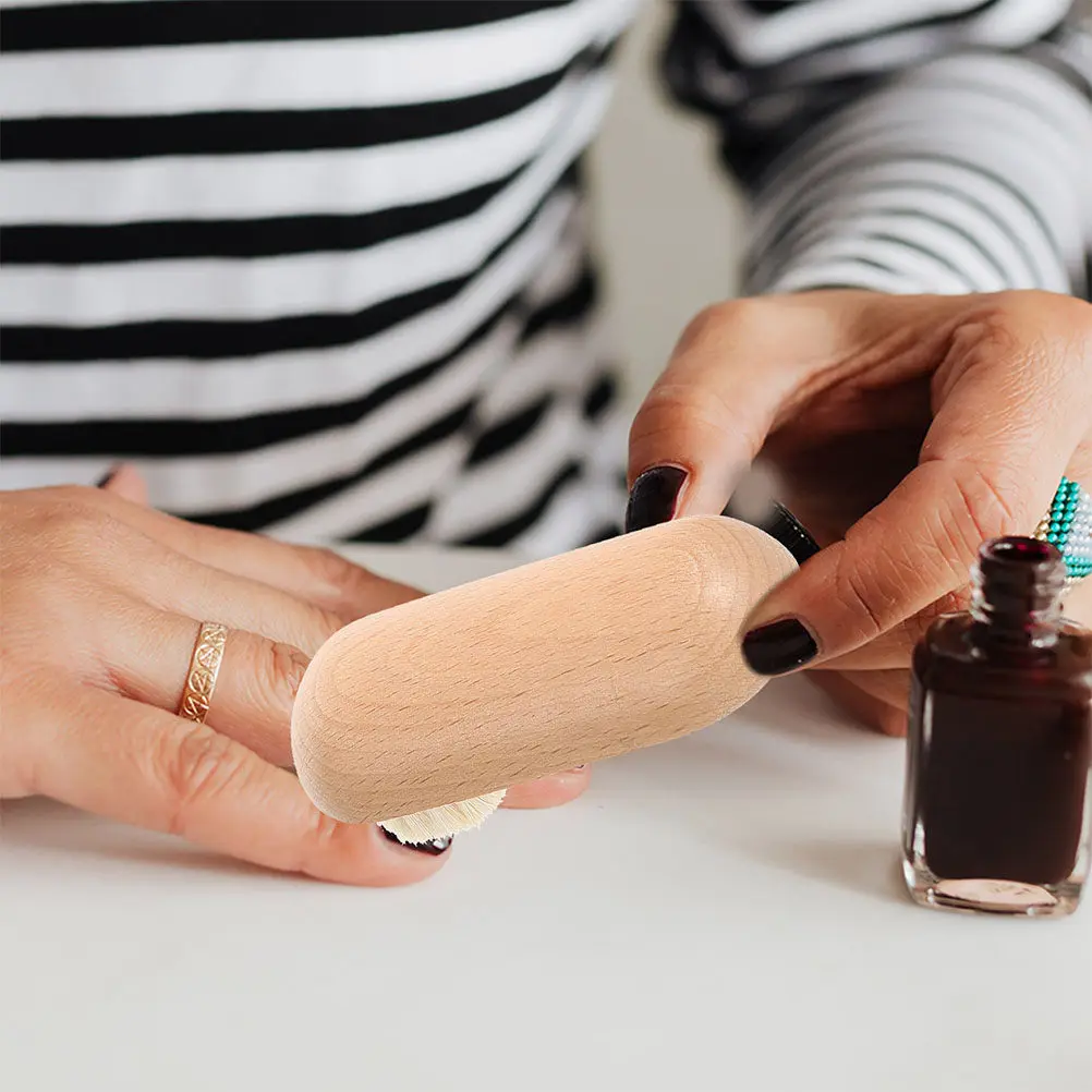 

Набор из 2 щеток для чистки ногтей с мягкой щетиной, бережные к коже, для маникюра, педикюра, ежедневного ухода за ногтями рук и ног