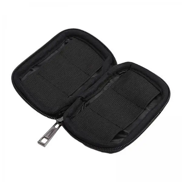 USB Case Small Storage Bag Neoprene Flash Drive Organizer with Zippered Pouch for Mini USB Pen Drive