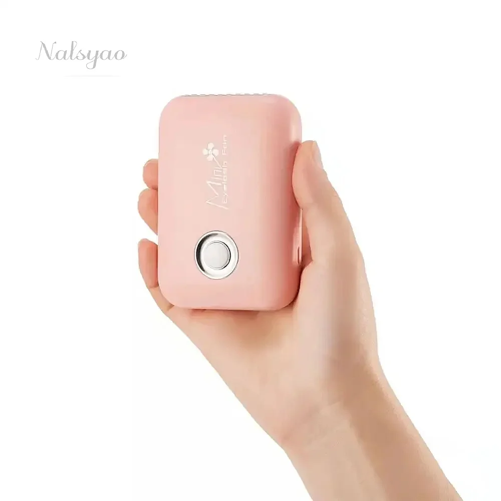 Eyelash Fan Dryer Grafting Quick Drying Mini Portable Air Conditioning Eyelash Lengthening Glue Blower 3 Speed