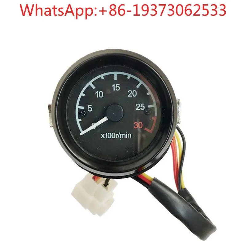 Tachometer Engine Flywheel Speed Modified Car Diesel Car Car Tachometer 55mm12v24v